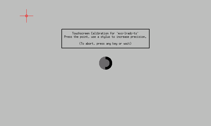 xinput-calibratorの画面